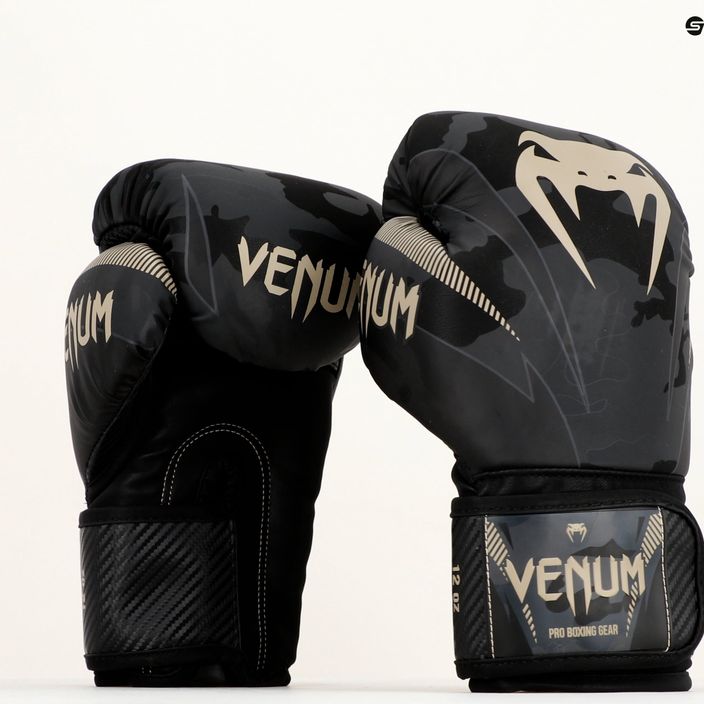 Boxerské rukavice Venum Impact černo-šedé VENUM-03284-497 12