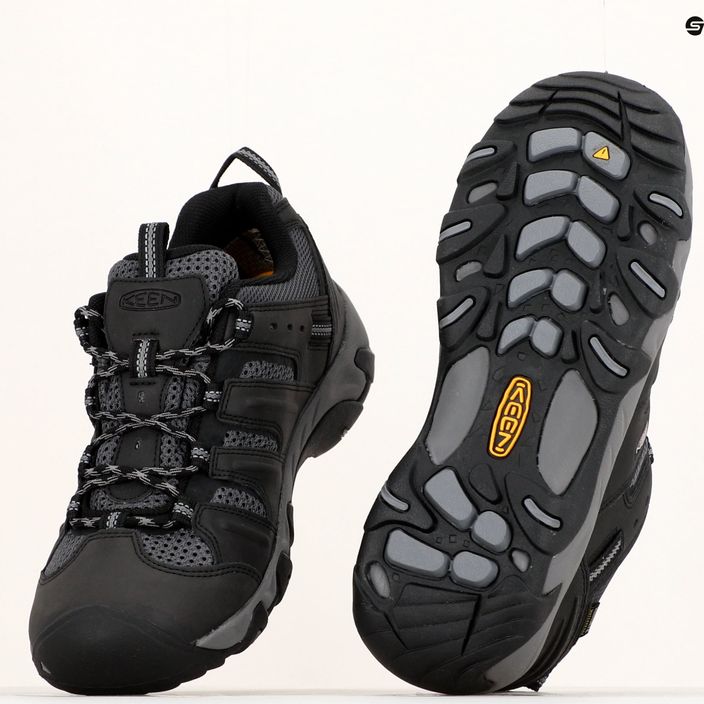 Pánské trekové boty KEEN Koven Wp black-grey 1025155 18