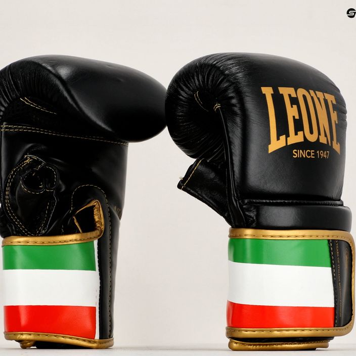 Boxerské rukavice Leone 1947 Itálie černé GS090 8