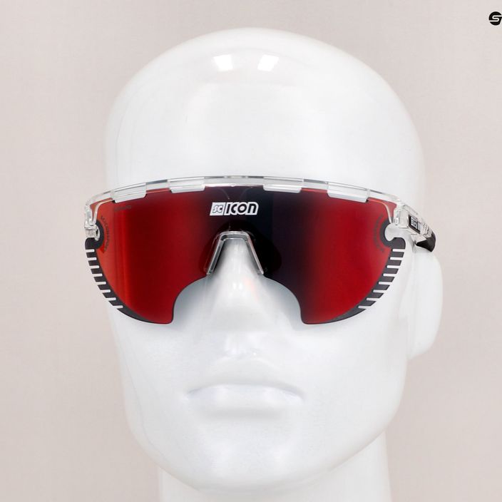 SCICON Aerowing Lamon crystal gloss/scnpp multiirror red cyklistické brýle EY30060700 9