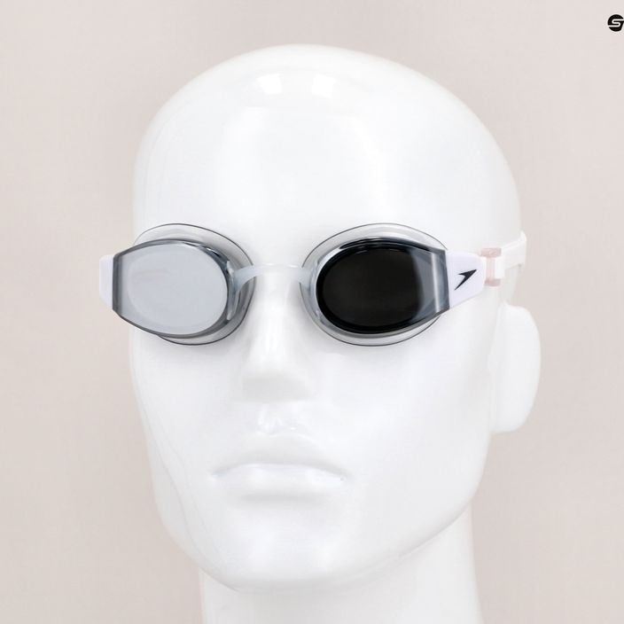 Plavecké brýle Speedo Mariner Pro Mirror bílé 8-00237314553 11