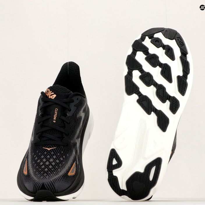 Dámská běžecká obuv HOKA Clifton 9 black 1127896-BCPPR 12