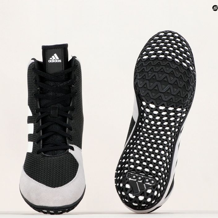 Boxerská obuv adidas Mat Wizard 5 černobílá FZ5381 23