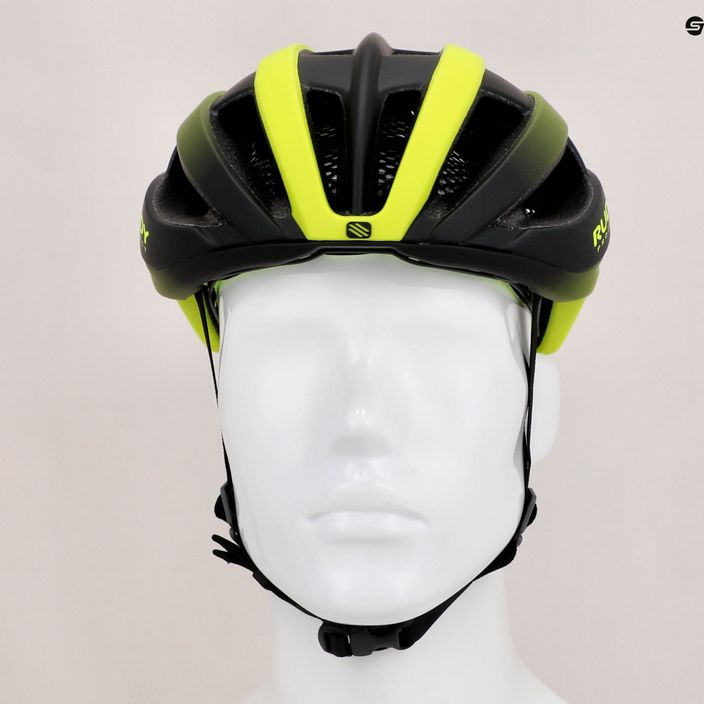 Silniční cyklistická helma Rudy Project Venger Road žlutá HL660121 10