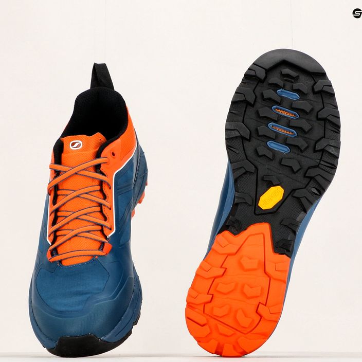 Pánská trekingová obuv Scarpa Rapid GTX námořnictvo-oranžový 72701 14
