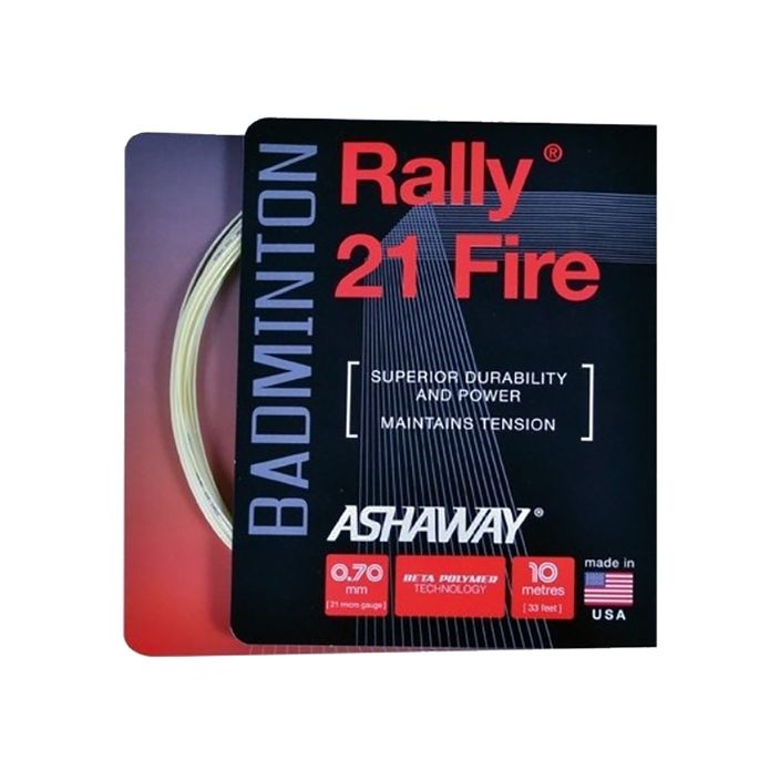 Bedmintonový výplet ASHAWAY Rally 21 - set beige 2