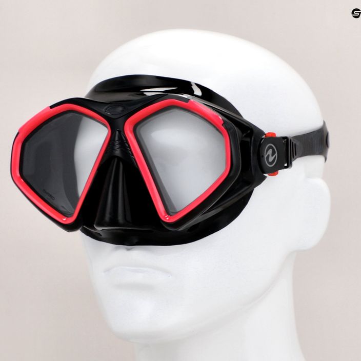 Potápěčská maska Aqualung Hawkeye černá/růžová MS5570102 8