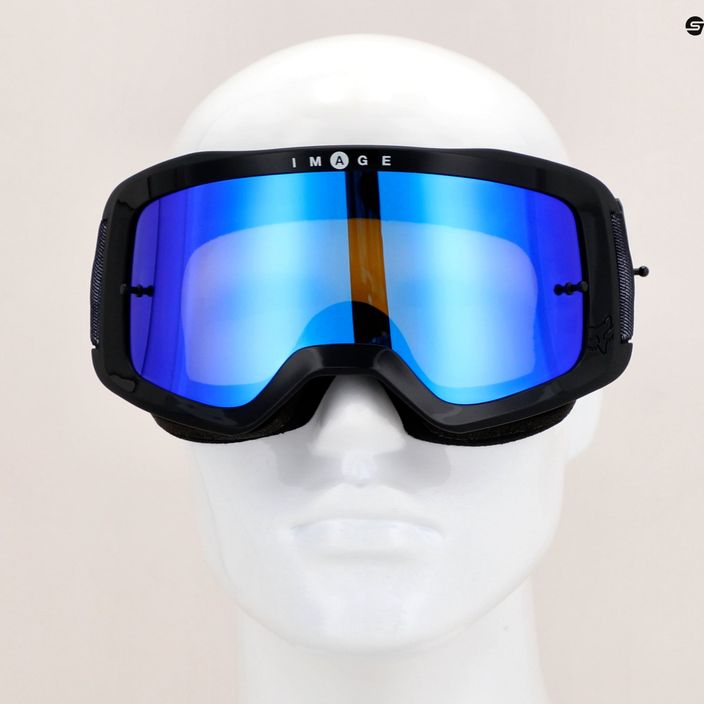 Cyklistické brýle + skla Fox Racing Main Kozmik black / blue / smoke 30426_013_OS 12
