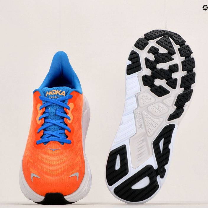 Pánské běžecké boty HOKA Arahi 6 orange 1123194-VOCS 12