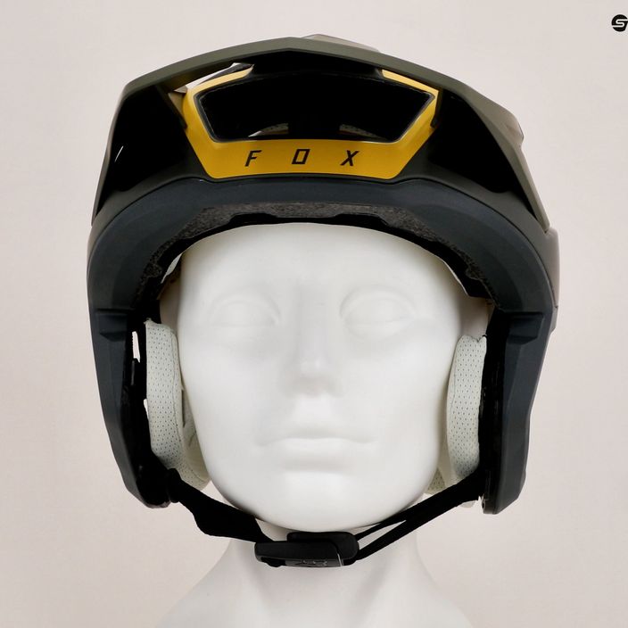 Cyklistická helma Fox Dropframe Pro zelená 26800 10