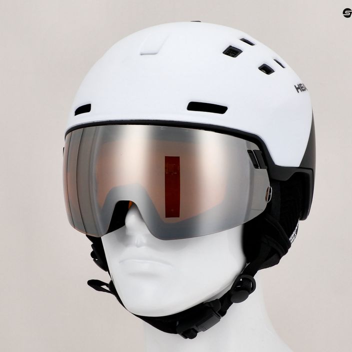 Pánská lyžařská helma Head Radar bílá 323431 4