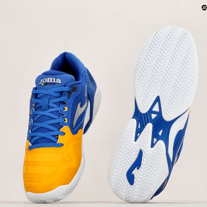 Pánská tenisová obuv Joma T.Set Padel modro-oranžový TSETS2304P 14