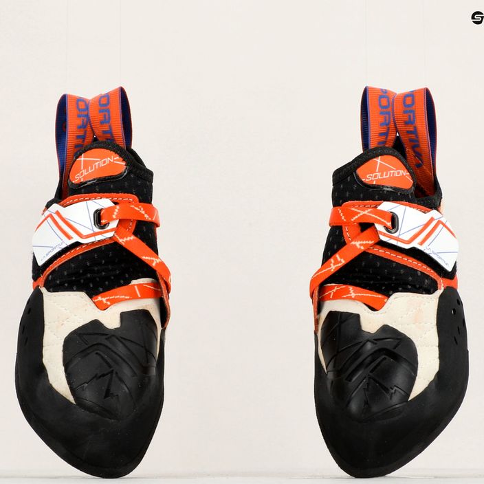 La Sportiva pánská lezecká obuv Solution white-orange 20H000203 18