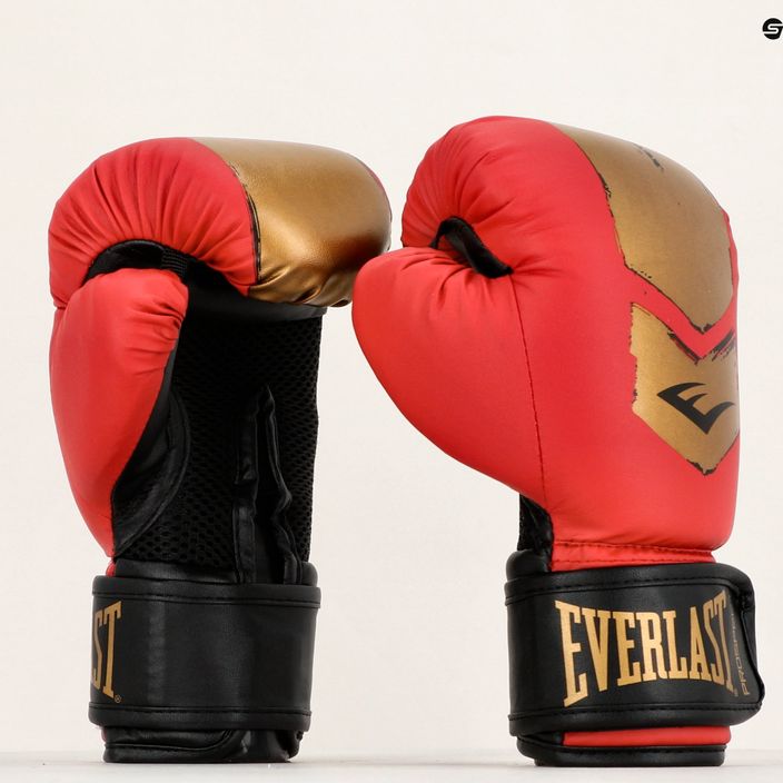 Dětské boxerské rukavice Everlast Prospect 2 red/gold EV4602 RED/GLD 9