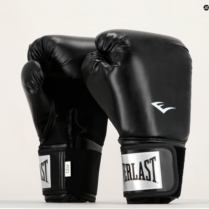Boxerské rukavice Everlast Pro Style 2 černé EV2120 BLK 9