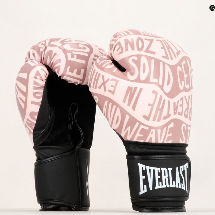 Dámské boxerské rukavice Everlast Spark pink/gold EV2150 PNK/GLD 9