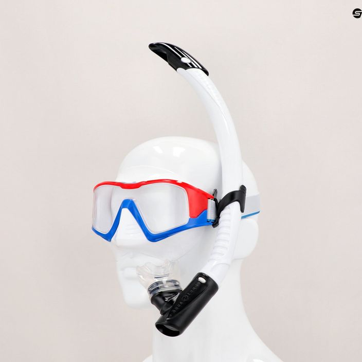 Aqualung Vita Combo Snorkelling Kit Maska + šnorchl bílá a černá SC4260901 10