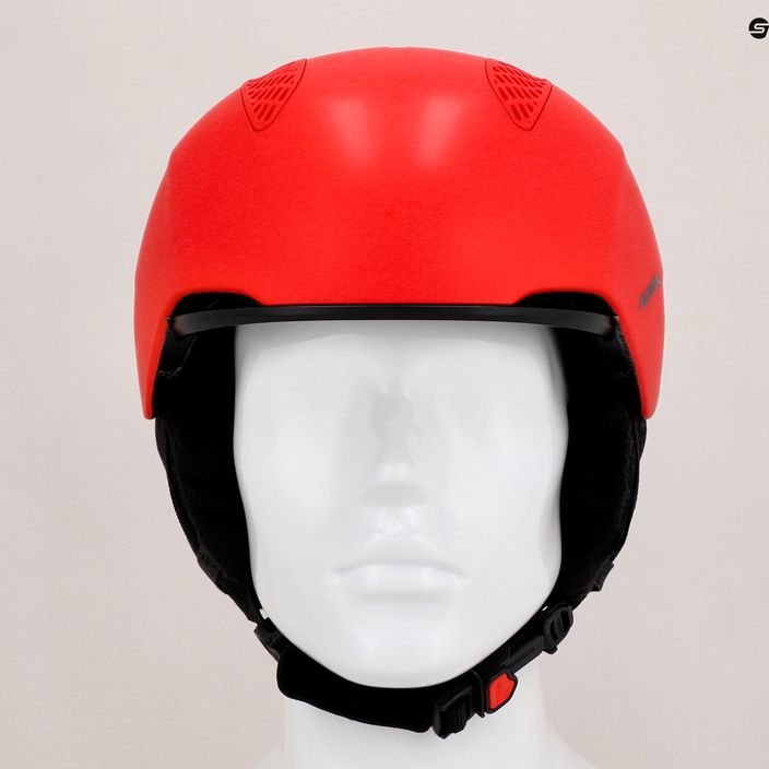 Lyžařská helma Alpina Grand red matt 9