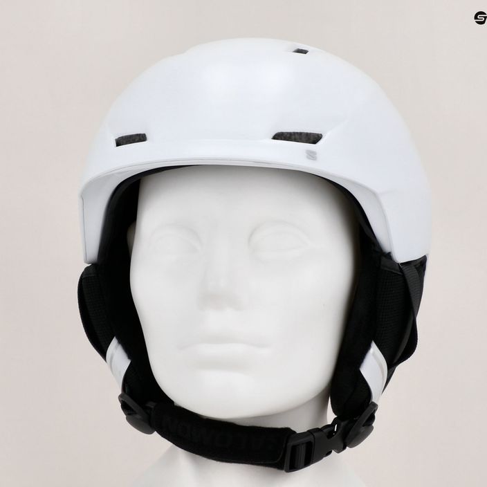 Dámská lyžařská helma Salomon Icon LT bílá L41160200 13