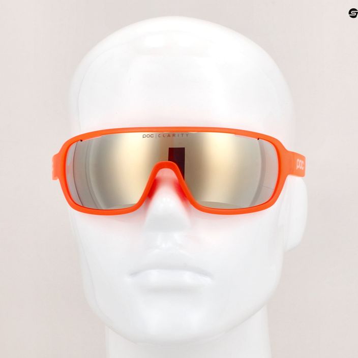 Brýle na kolo POC Do Blade fluorescent orange translucent/clarity road gold 6