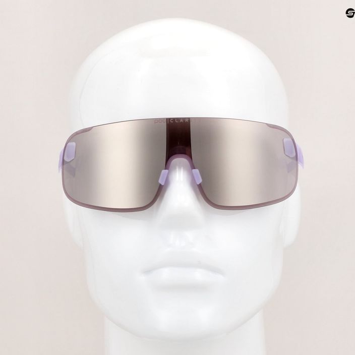 Brýle na kolo POC Elicit purple quartz translucent/clarity road silver 11