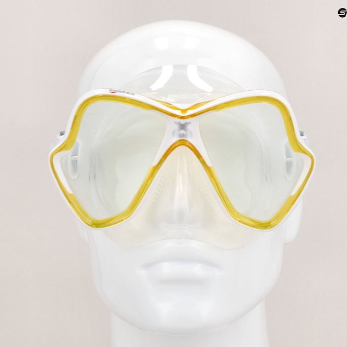 Potápěčská maska Mares X-Vision čirá žlutá 411053 8
