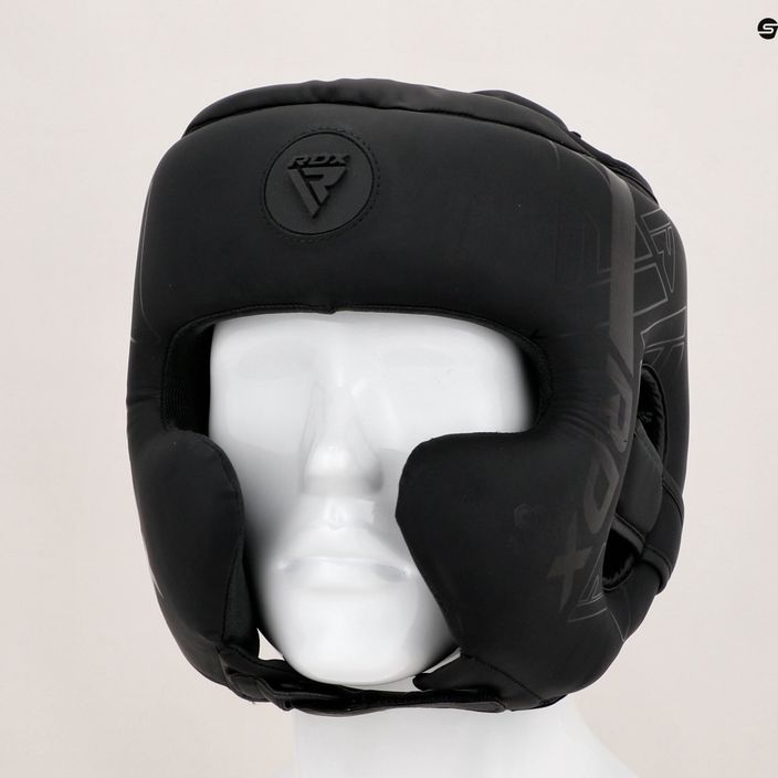 Boxerská helma RDX F6 černá HGR-F6MB 11