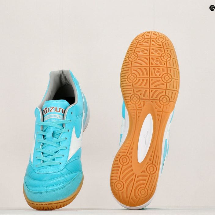Fotbalové boty Mizuno Morelia Sala Elite IN modré Q1GA230125 14