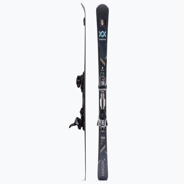Sjezdové lyže Völkl Deacon 74 černé +rMotion2 12 GW 120161/6877T1.VB 2