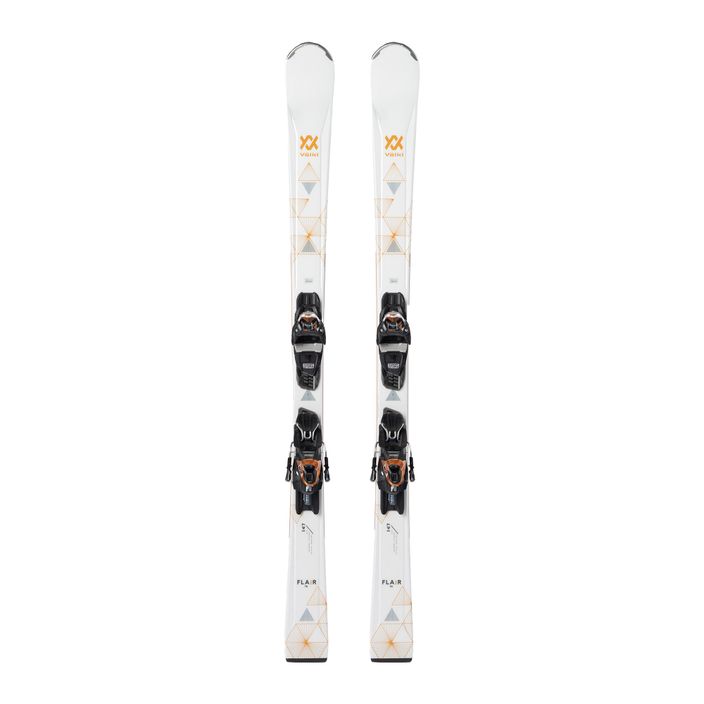Dámské sjezdové lyže Völkl Flair 76 bílé +vMotion 10 GW 6562T1/120311