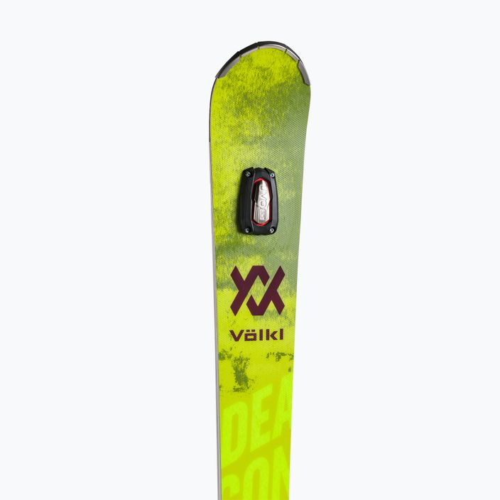 Sjezdové lyže Völkl Deacon 76+RMotion2 12GW černo-žluté  121121/6877T1.VR 8
