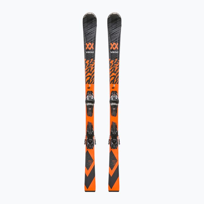 Sjezdové lyže Völkl Deacon XT + vMotion 10 GW black/orange