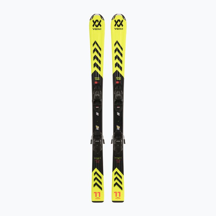 Dětské sjezdové lyže Völkl Racetiger Junior Yellow + 7.0 VMotion Jr yellow/black 6
