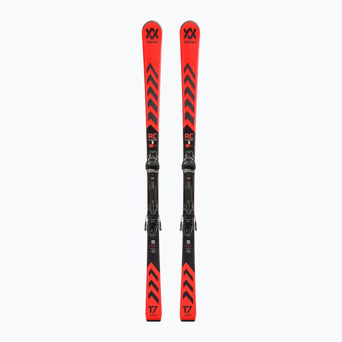 Sjezdové lyže Völkl Racetiger RC Red + vMotion 10 GW red/black