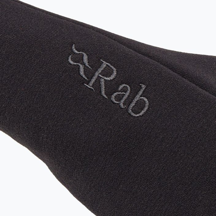 Pánské trekingové rukavice Rab Power Stretch Contact Grip černé 4