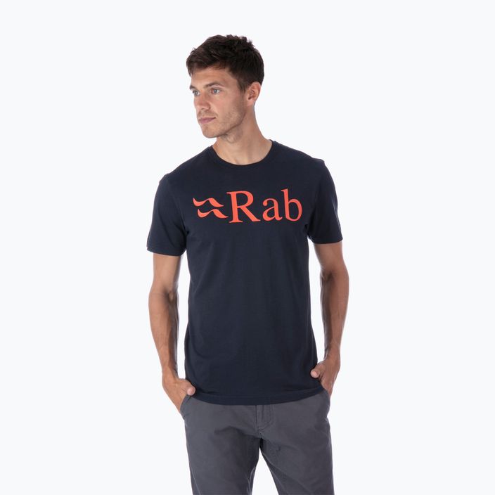 Pánské tričko Rab Stance Logo beluga 2