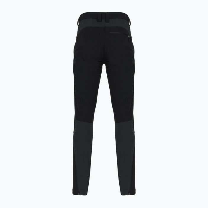 Rab Torque Mountain pánské softshellové kalhoty šedo-černé 8