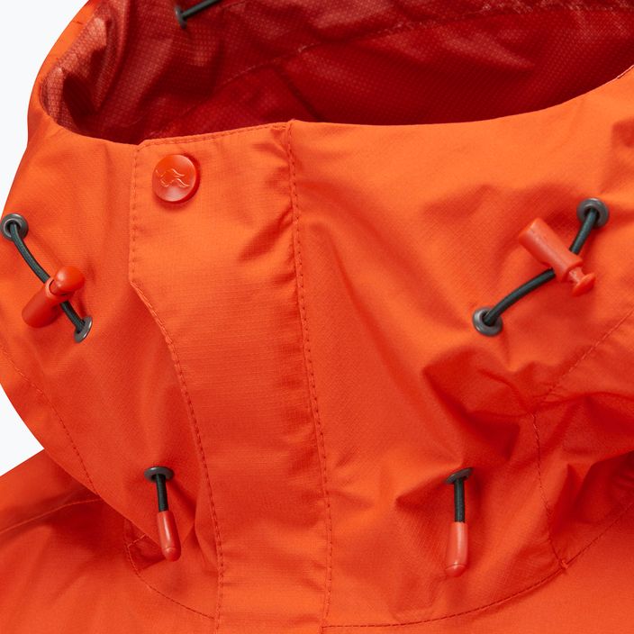Rab Downpour Eco pánská bunda do deště oranžová QWG-82 6