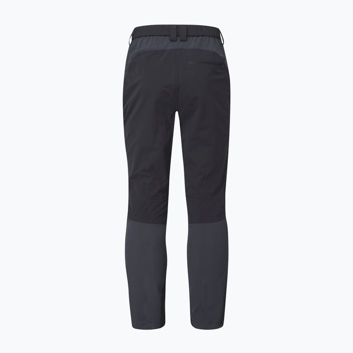 Rab Torque Mountain pánské softshellové kalhoty šedo-černé 12