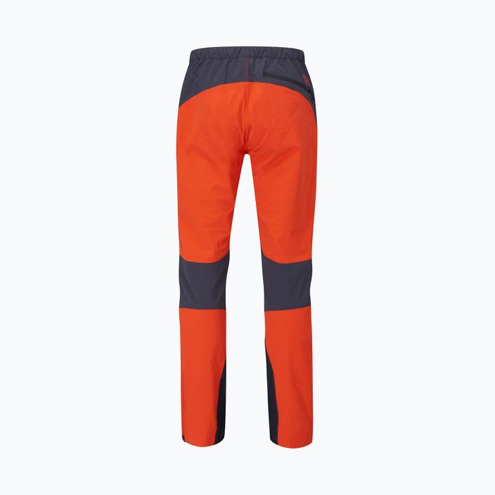 Pánské trekové kalhoty Rab Torque orange/black QFU-69 4