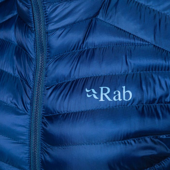 Dámská péřová bunda Rab Cirrus Flex 2.0 Hoody modrá QIO-69 3