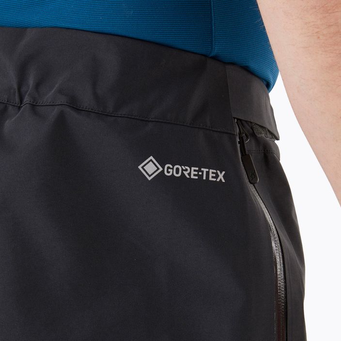 Rab Kangri GTX pánské kalhoty do deště černé QWH-03 4