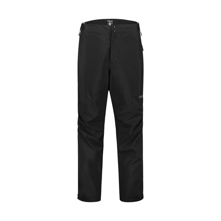 Rab Kangri GTX pánské kalhoty do deště černé QWH-03 7