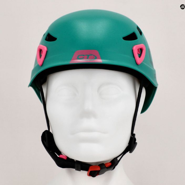 Climbing Technology Eclipse zelená dětská lezecká helma 6X95915AAI0 8