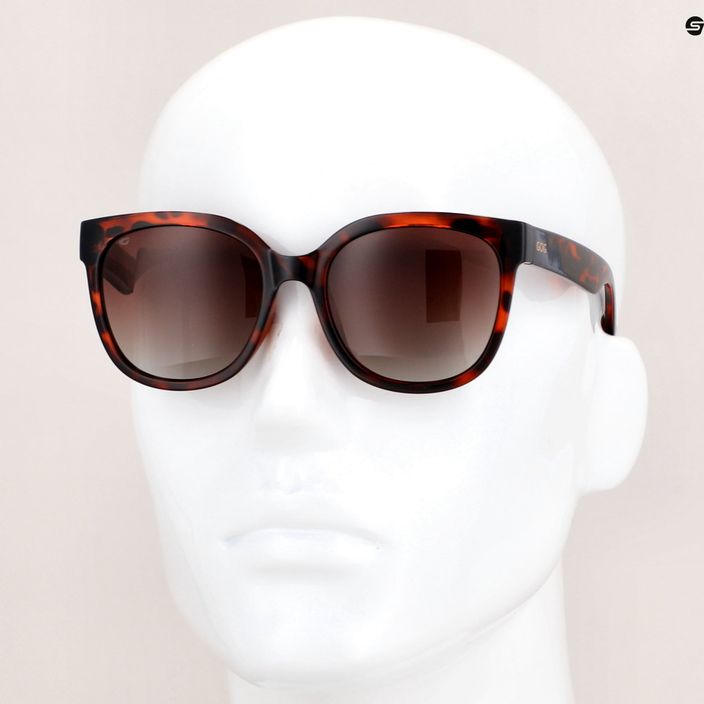 Dámské sluneční brýle GOG Sisi fashion brown demi / gradient brown E733-2P 10