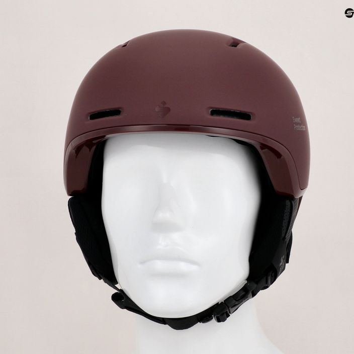 Lyžařská helma Sweet Protection Looper bordová 840091 9