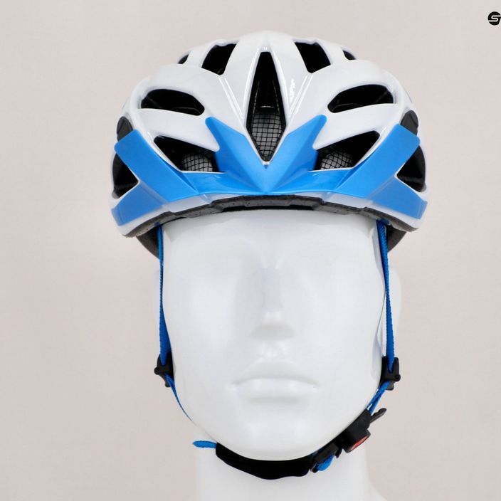 Cyklistická přilba Alpina Panoma 2.0 white/blue gloss 9