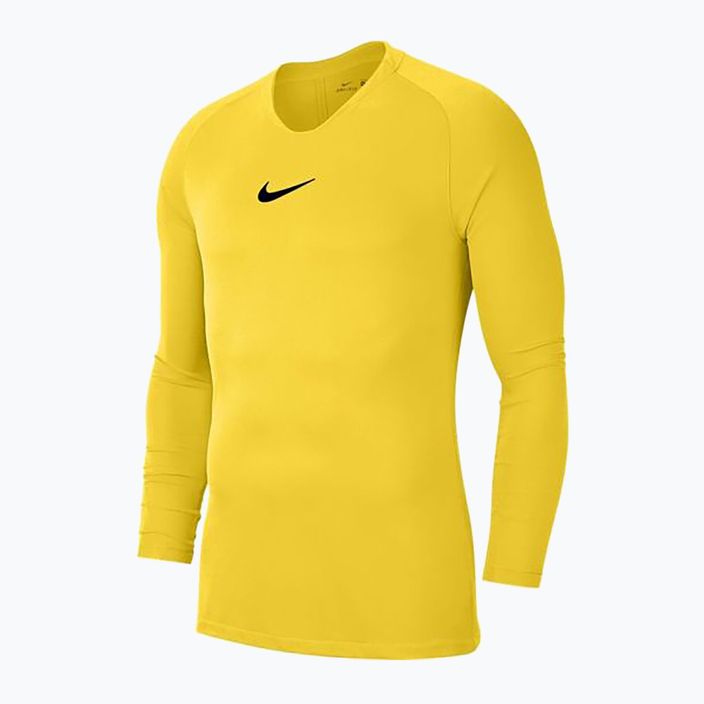 Pánské termotričko longsleeve  Nike Dri-FIT Park First Layer tour Longsleeve yellow/black 4