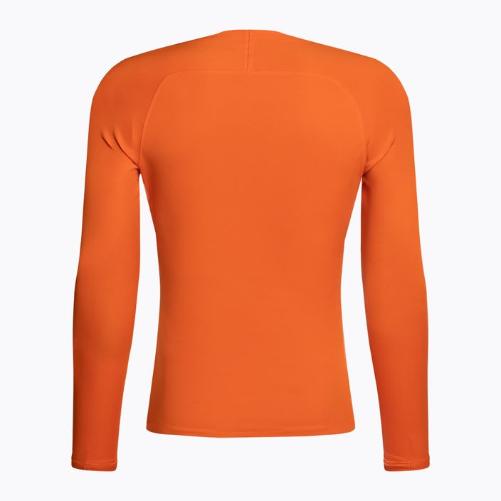 Pánské termo tričko longsleeve  Nike Dri-FIT Park First Layer LS safety orange/white 2