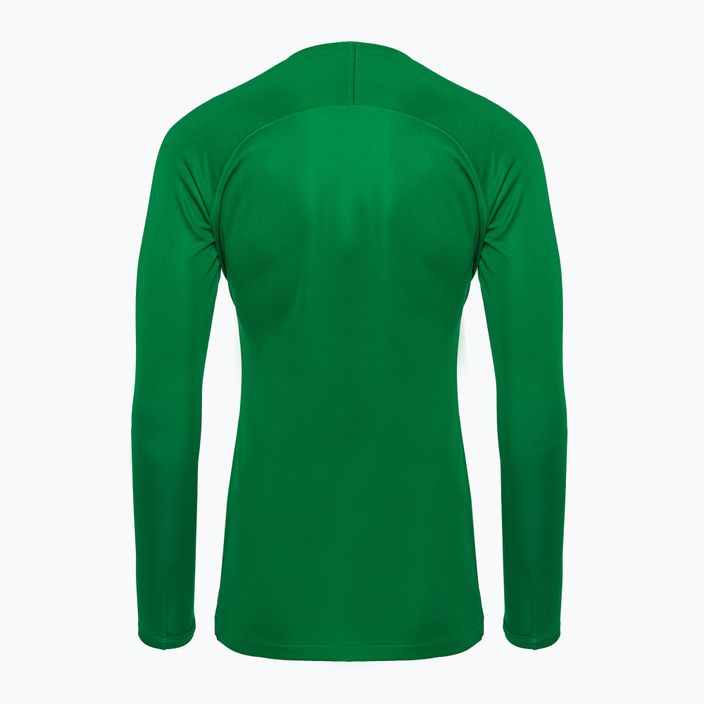 Dámské termo tričko longsleeve  Nike Dri-FIT Park First Layer LS pine green/white 2